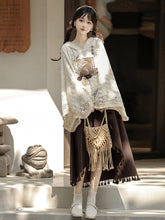 Load image into Gallery viewer, Combining Chinese Hanfu culture with fashionable design 丨 中式服禾穗【2-Piece Set RF9395】