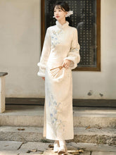 Load image into Gallery viewer, YMEIREN Off White Qipao 丨 鸢美人【RF-X160】