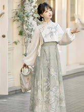 Load image into Gallery viewer, Lixiang Yin off white Hanfu 丨 梨香引【2-Piece Set RF9455】