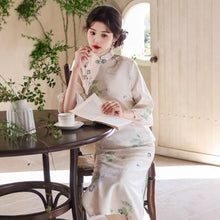Load image into Gallery viewer, Su Yi Green Qipao 丨 素依【YG2568】