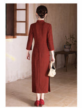Load image into Gallery viewer, Chaziyanhong Cheongsam Red Qipao 丨 姹紫嫣红【YG2493】