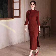 Load image into Gallery viewer, Chaziyanhong Cheongsam Red Qipao 丨 姹紫嫣红【YG2493】