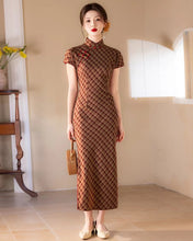 Load image into Gallery viewer, Improved Chinese-style qipao showcases traditional Chinese clothing【YG2506】