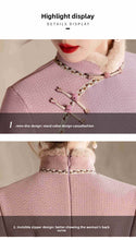 Load image into Gallery viewer, Suyafenli Cheongsam Pink Qipao 丨 素雅粉莉【YG2521】