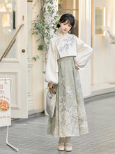 Load image into Gallery viewer, Lixiang Yin off white Hanfu 丨 梨香引【2-Piece Set RF9455】
