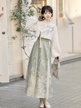 Load image into Gallery viewer, Lixiang Yin off white Hanfu 丨 梨香引【2-Piece Set RF9455】
