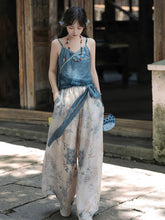 Load image into Gallery viewer, Asayama Zang Dark Blue Hanfu 丨 浅山藏【4-Piece Set RF9238】
