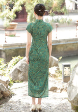 Load image into Gallery viewer, Milinyousen Cheongsam Green Qipao 丨 密林幽森【YG2247】
