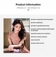 Load image into Gallery viewer, Graceful Chinese Style: Modified Cheongsam【YG2640】
