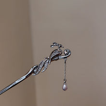 Load image into Gallery viewer, Phoenix tassel  |  Alloy Hairpin （凤凰流苏）FX1420
