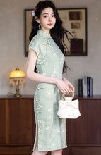 Load image into Gallery viewer, Qingyun New Chinese Style Qipao, Interpreting Elegant Chinese National Style【YG2644】
