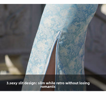 Load image into Gallery viewer, Elegant Chinese Charm: Modernized Cheongsam【YG2373】

