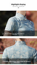 Load image into Gallery viewer, Elegant Chinese Charm: Modernized Cheongsam【YG2373】

