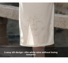 Load image into Gallery viewer, Suyazhuse Cheongsam Green Qipao 丨 素雅竹舍【YG2432】
