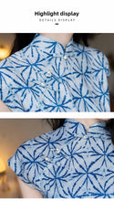 Load image into Gallery viewer, Elegant Blue Charm: New Chinese Style Cheongsam with National Flavor【YG2626】
